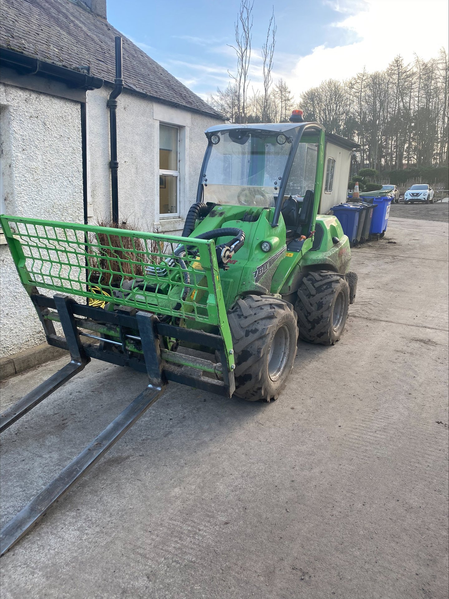 Edinburgh LOLER passenger lift fork lift