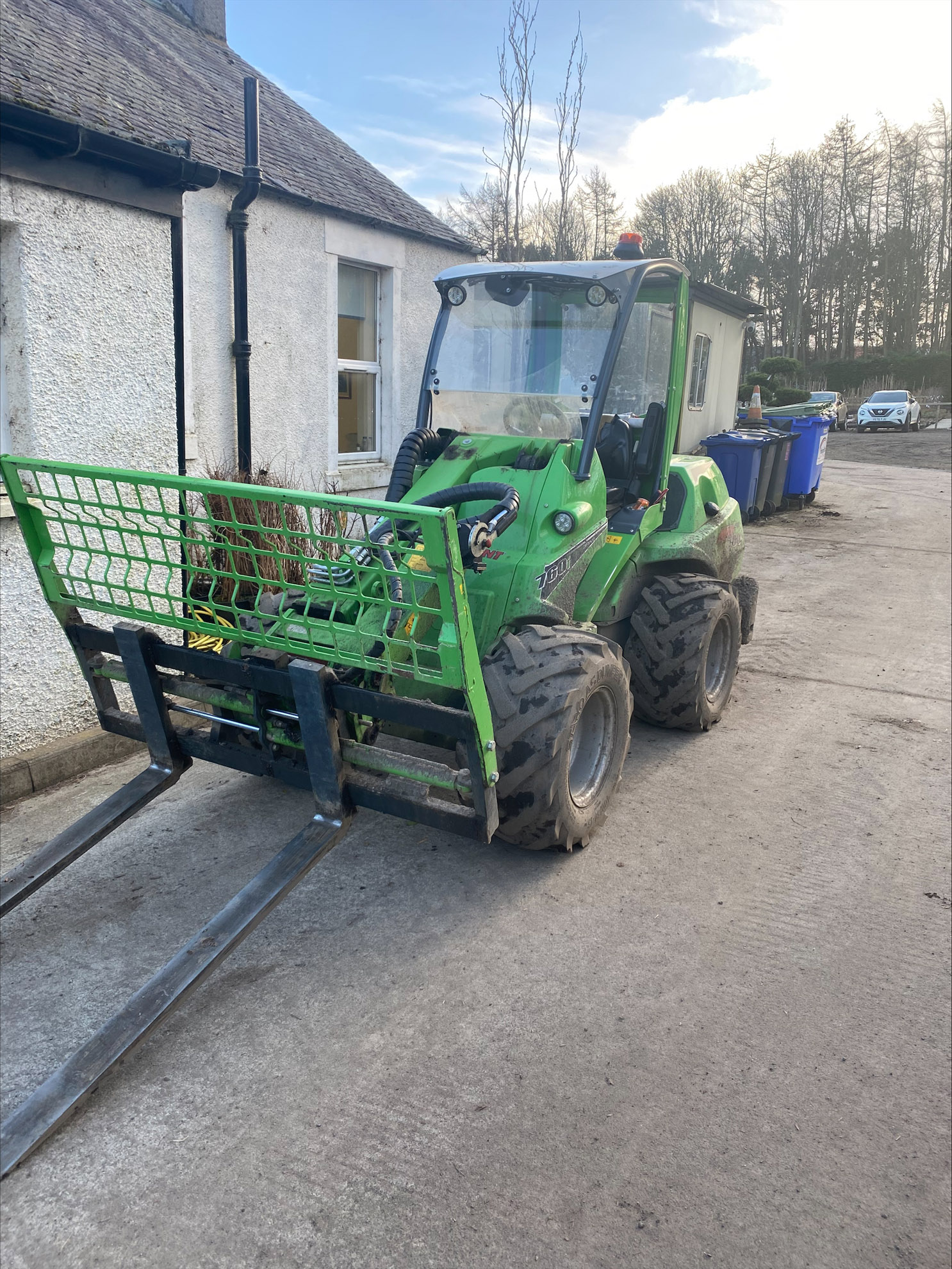 Edinburgh LOLER passenger lift fork lift