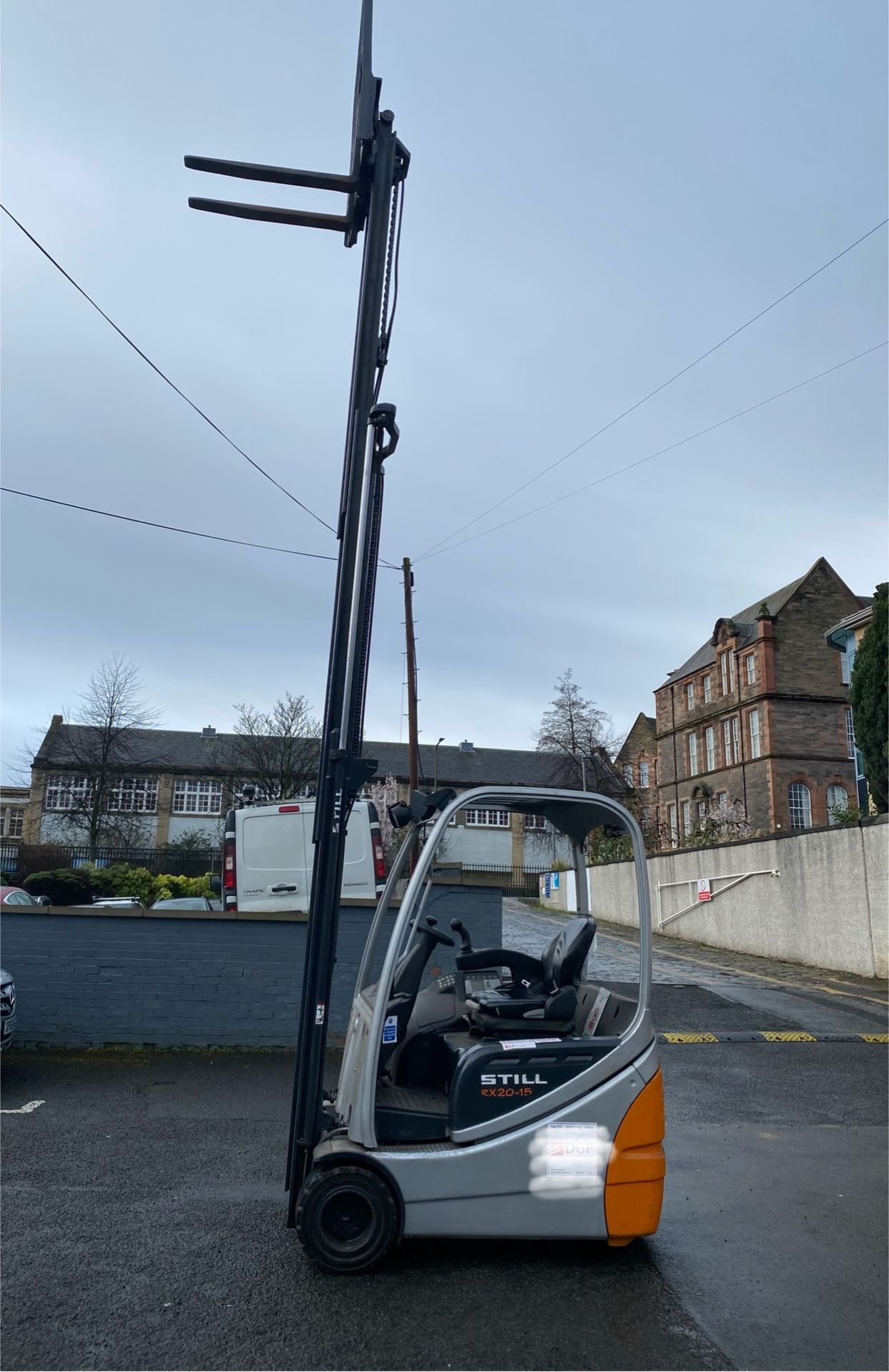 Edinburgh LOLER passenger lift fork lift