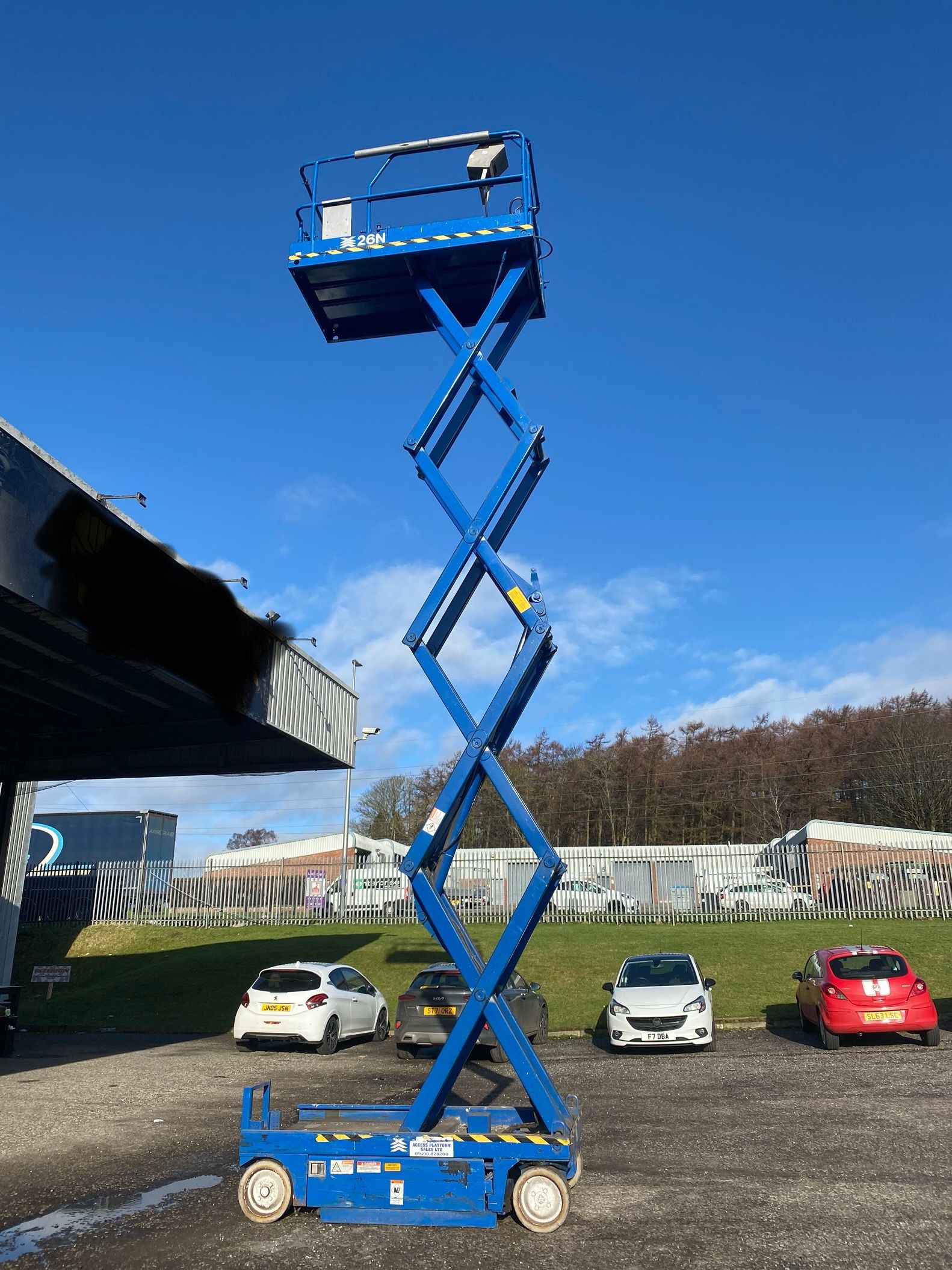 Glasgow mobile elevated work platform LOLER